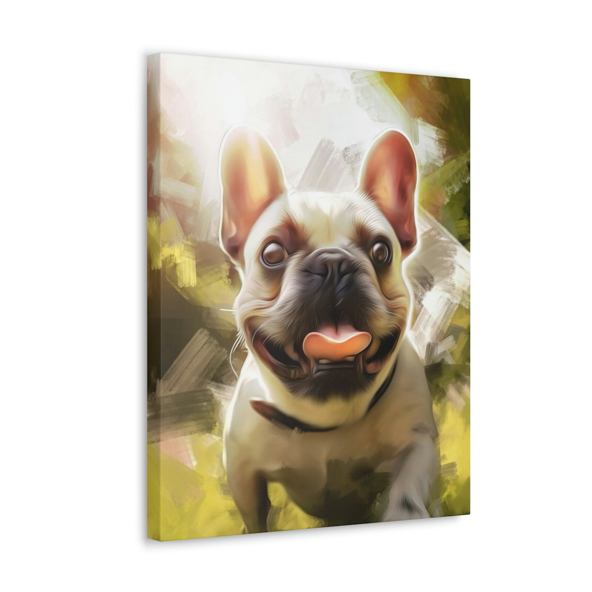 Canvas Dog Portrait